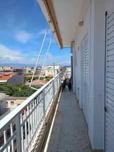 Balkón nebo terasa v ubytování Serenity Apartment