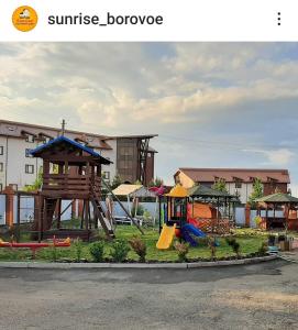 Herní místnost nebo prostor pro děti v ubytování Sunrise