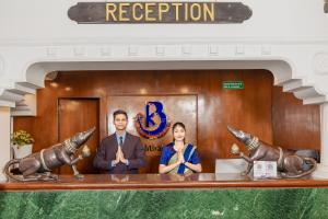 Hall o reception di Kathmandu Business Hotel