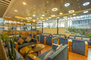 Area soggiorno di Kathmandu Business Hotel