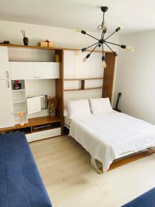 Postel nebo postele na pokoji v ubytování City Apartments 3bedroom