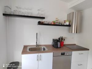 Kuchyň nebo kuchyňský kout v ubytování Casa in campagna