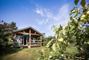 Zahrada ubytování Huttopia Lac d'Aiguebelette + 19 fotografií