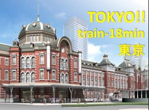 東京にある電車で秋葉原駅11分 東京駅18分 平井駅徒歩8分の上部の大きな赤レンガ造り