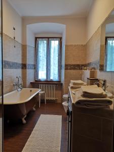 Koupelna v ubytování villa taro