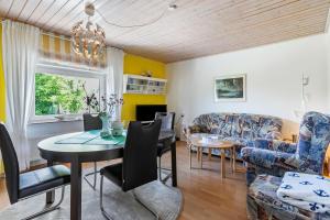 Posezení v ubytování Ferienwohnung Devich