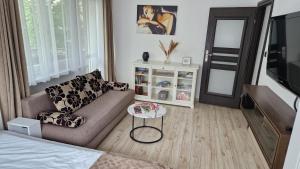 Część wypoczynkowa w obiekcie Apartament Rynek 40m2 Wrocław Stare Miasto