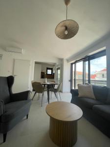 Ruang duduk di Apartments Ula