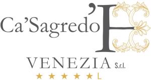 uma ilustração vectorial de um logótipo saccored la zena spa em Ca' Sagredo Hotel em Veneza