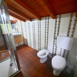 Bilik mandi di Appartamento Belvedere - Your Mountain Holiday