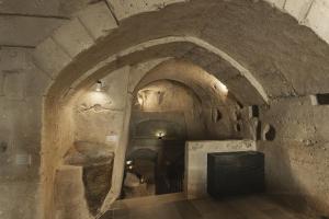 Kúpeľňa v ubytovaní Aque cave