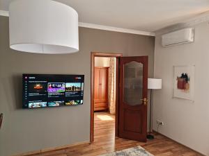 TV a/nebo společenská místnost v ubytování Hotel Villa Sofia