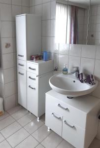Koupelna v ubytování Haus Prodinger