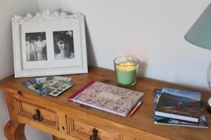 Knihovna v bed and breakfast