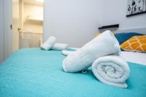 Apartamento Buen Camino客房内的一张或多张床位