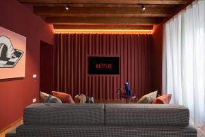 Posedenie v ubytovaní REGO APARTMENTS - Boutique Aparthotel & Serenity Spa with some off-site apartments in the Heart of Bergamo City Center