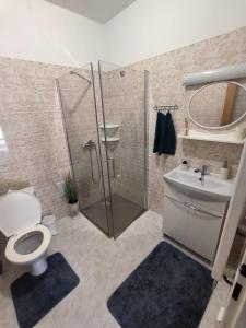 Koupelna v ubytování Apartments Pernink 341