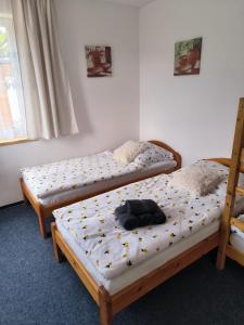Postel nebo postele na pokoji v ubytování Apartments Pernink 341
