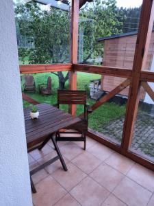 Balkón nebo terasa v ubytování Apartments Pernink 341
