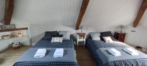 Postel nebo postele na pokoji v ubytování Chambres d'hôtes Lamourio