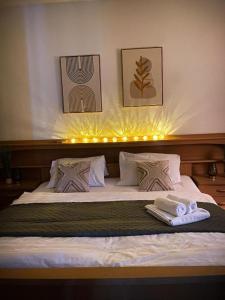 Giường trong phòng chung tại Hotel Ochsen