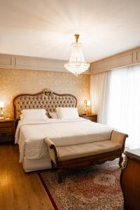 Łóżko lub łóżka w pokoju w obiekcie Hotel Daara