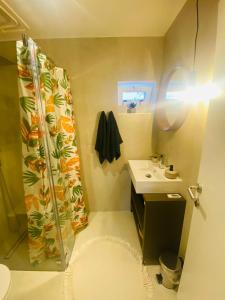 Kúpeľňa v ubytovaní Apartments Nikval