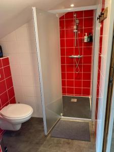 Koupelna v ubytování Le Dauphiné