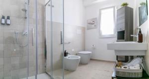Koupelna v ubytování Scacciapensieri Sea House