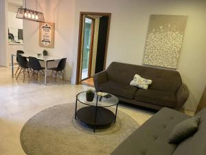 Posezení v ubytování Vortex Family suites Apartment