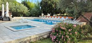 Bazén v ubytování Hotel Carmen nebo v jeho okolí