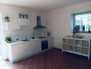 Kuchyň nebo kuchyňský kout v ubytování Casa Floris