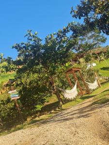 Vonkajšia záhrada v ubytovaní Chalé Tucano Recanto Buscapé SFX
