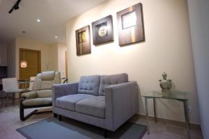 Część wypoczynkowa w obiekcie Apartamento Premium Playa Altar 2