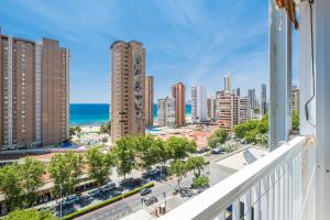 Widok na miasto Benidorm z tego apartamentu