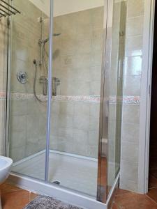 Kúpeľňa v ubytovaní Apartment Roma Tor Vergata con Giardino
