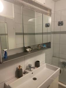 Koupelna v ubytování ULMA Residenz Peine