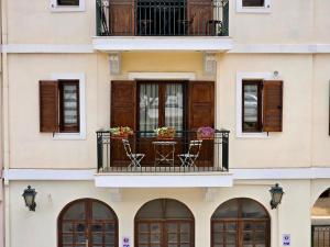 Balkón nebo terasa v ubytování Master Residence Lavrion