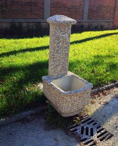 A garden outside Villa delle Rose