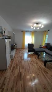 Kuchyň nebo kuchyňský kout v ubytování Apartments Anka Pag