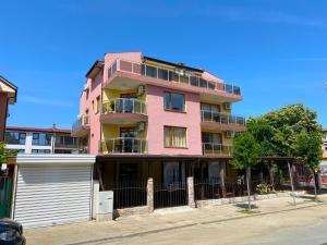 Bygningen som pensionatet ligger i