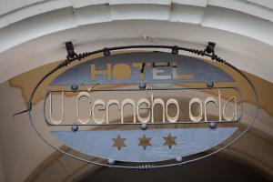 Certifikát, hodnocení, plakát nebo jiný dokument vystavený v ubytování Hotel U Černého orla
