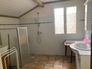 Koupelna v ubytování Gîte Enzo + 15 fotografií