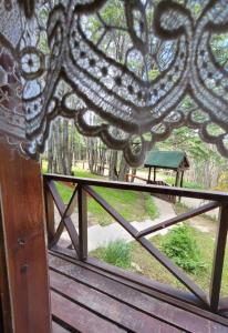 Um jardim em Cabañas Bosque Del Faldeo