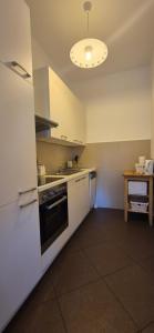 Kuchyň nebo kuchyňský kout v ubytování Apartments Golub