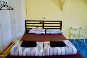 Postel nebo postele na pokoji v ubytování U6 Schöpfwerk Hostel 11