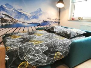 Postel nebo postele na pokoji v ubytování Le Blies'Art - Sarreguemines - 4 pers