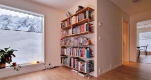 Knihovna v apartmánu