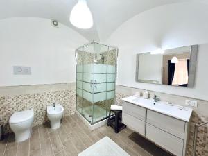 Koupelna v ubytování Domus Livi