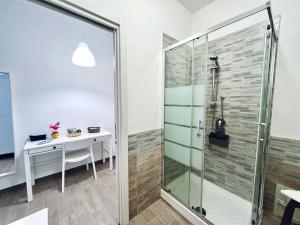Koupelna v ubytování Domus Livi